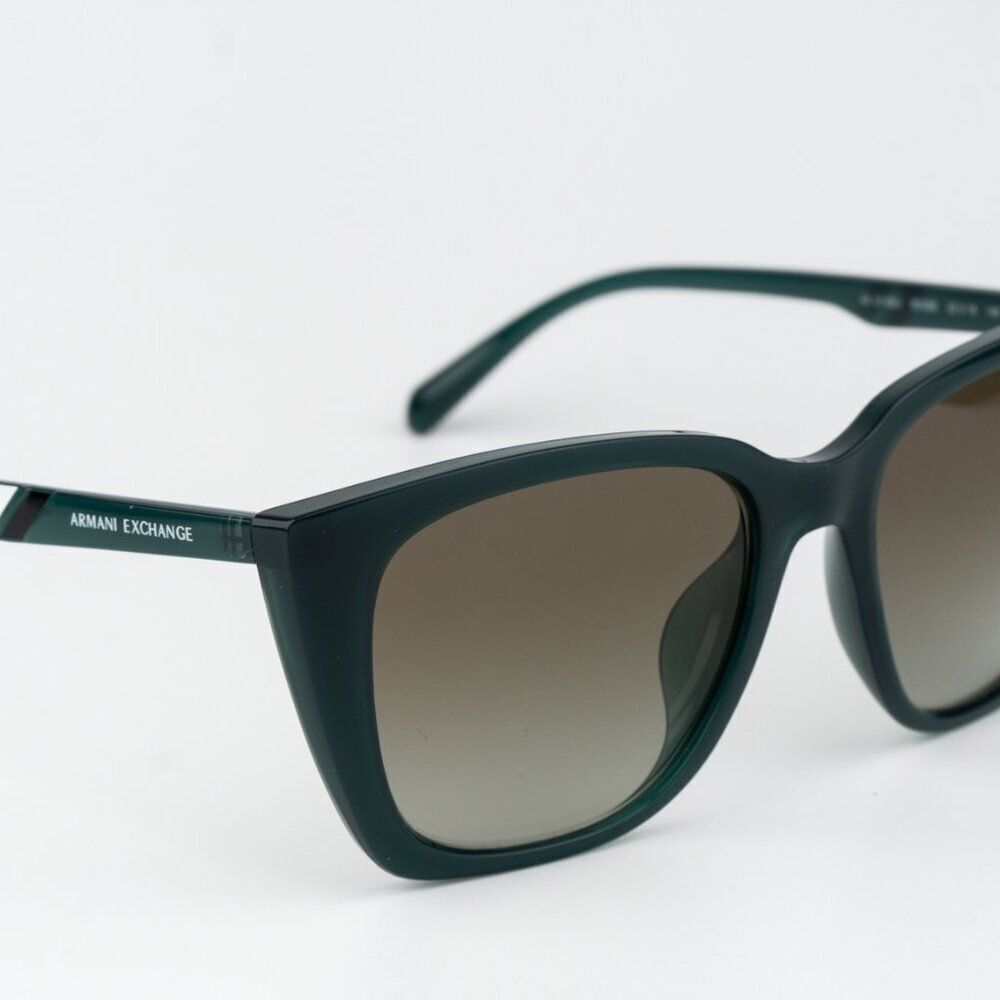 Armani Exchange Women Sunglasses Opaline Green Cat Eye AX4116SU 82428E BRAND NEW